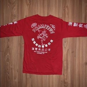 Red primitive t-shirt